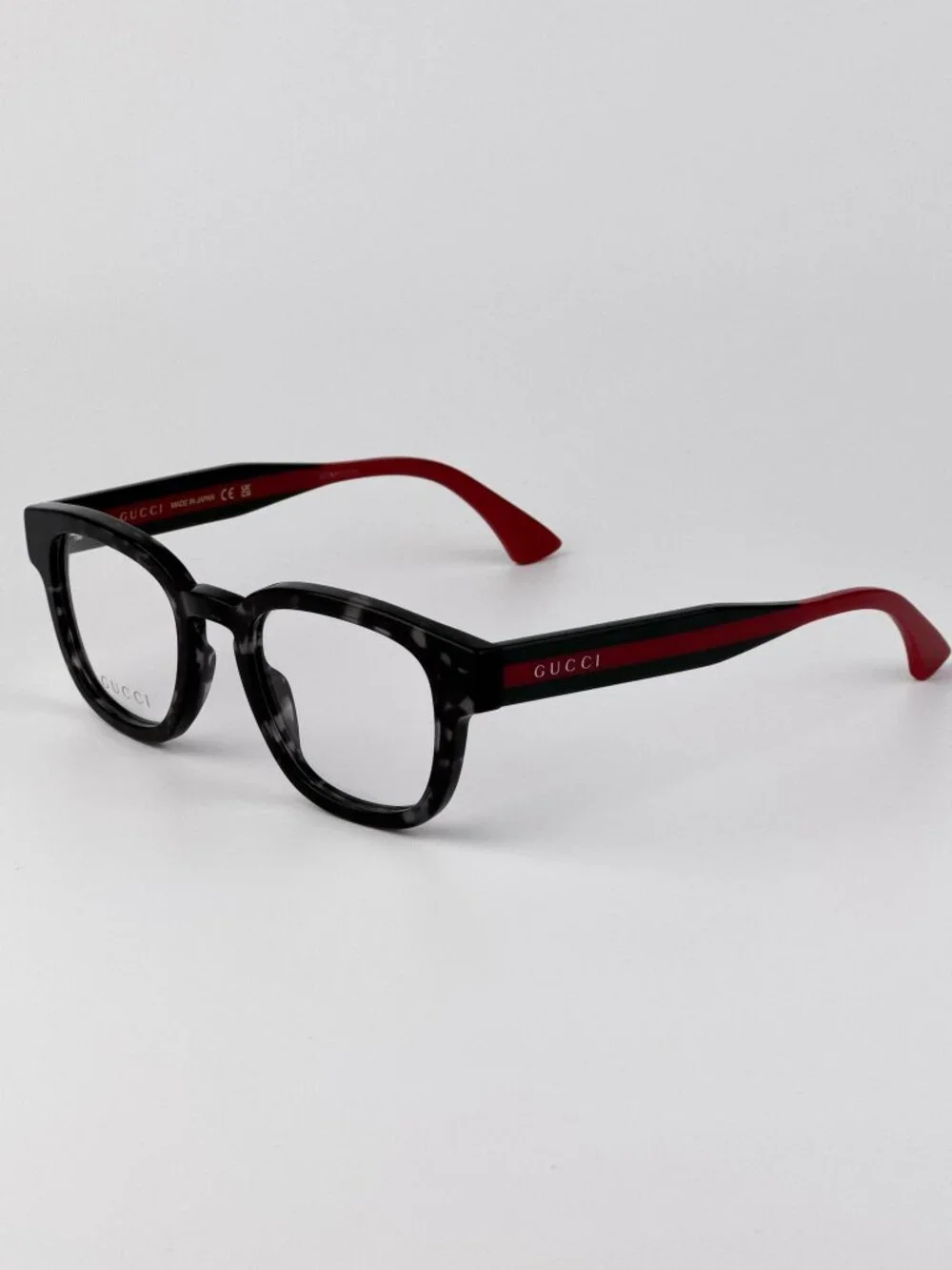Gucci Men’s Eyeglasses | Grey Havana Square Frame | GG1992O 002 | NEW AUTHENTIC